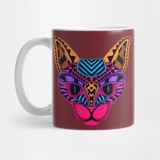 freaky cat Mug